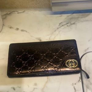 Black Gucci wallet💜💕